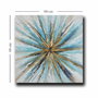 Wallity Cuadro Decorativo sobre Lienzo Multicolor 69 x 69 cm